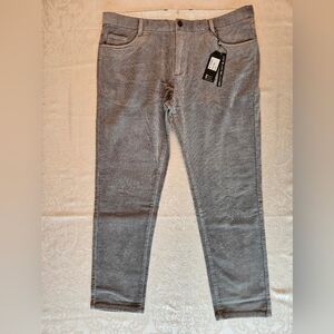 Grey Cotton Corduroy Pants, Casual, Warm, Size 44, Snover, NWT